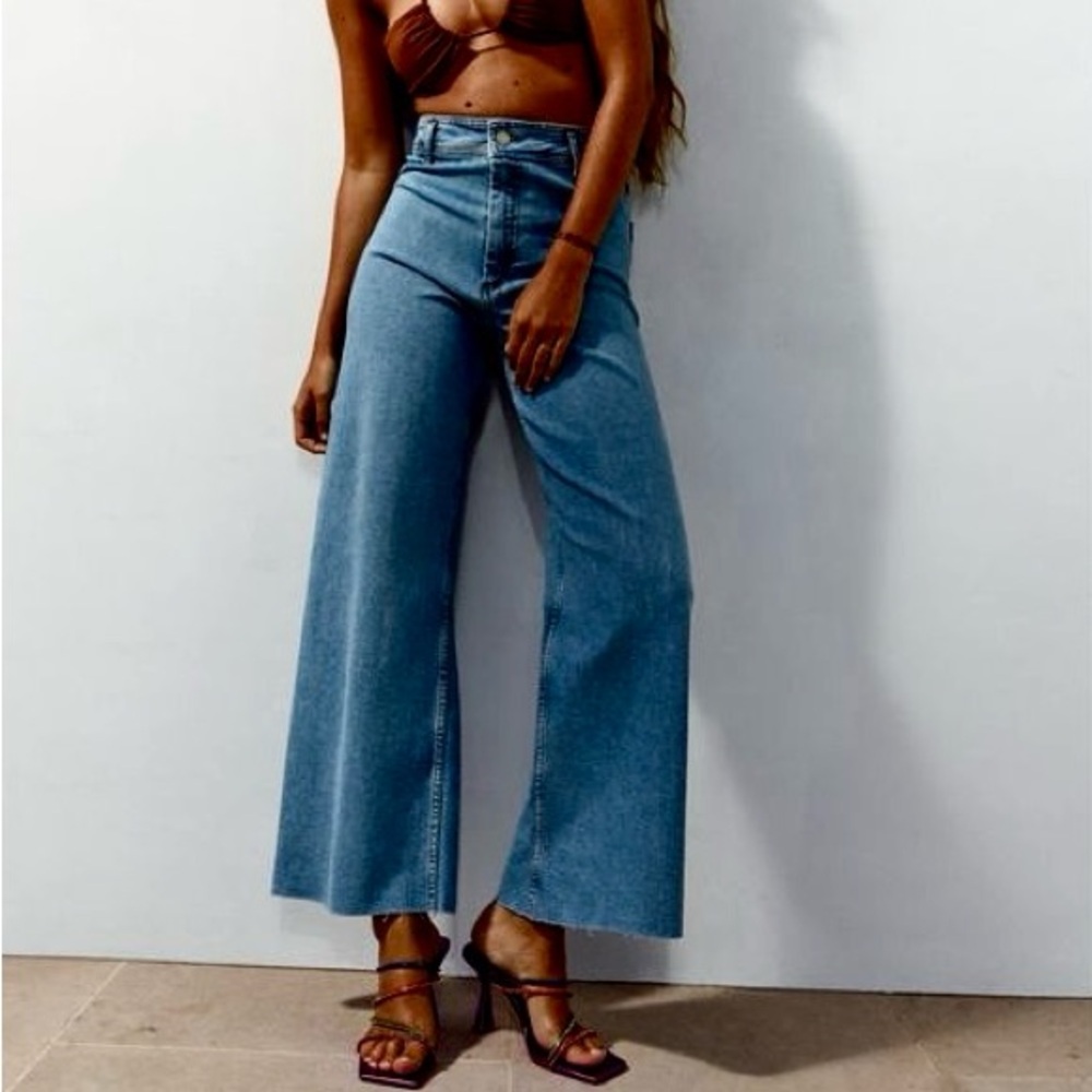 Zara Marine High Rise Denim